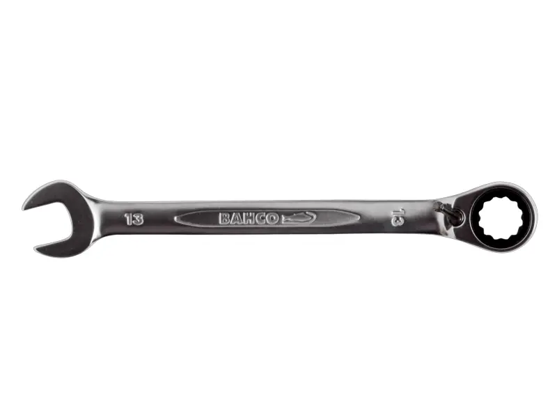 Bahco 1RM-10 Clé à cliquet à anneau poussoir, métrique 10 mm
