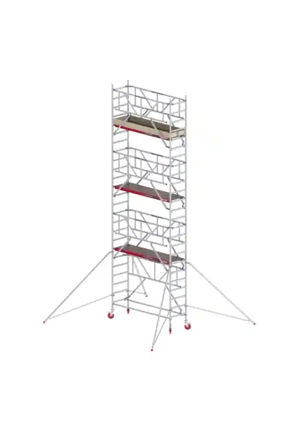 Altrex T410011 RS TOWER 41-S Hauteur de travail 8,2m Bois 1.85 Safe-Quick