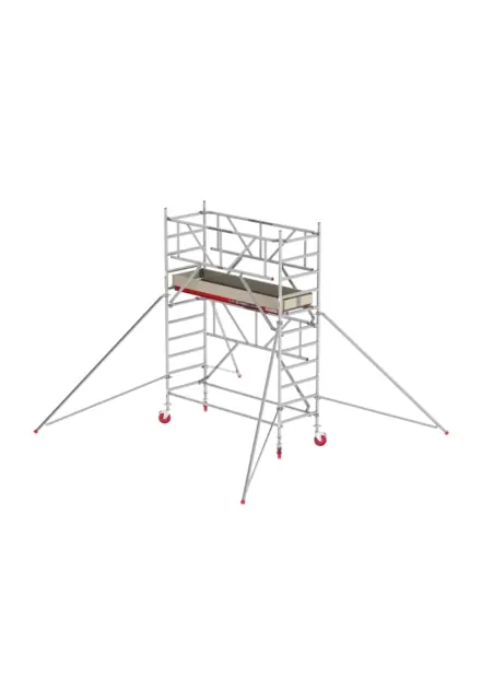 Altrex T411009 RS TOWER 41 PLUS-S Hauteur de travail 4,2m Bois 1.85 Safe-Quick