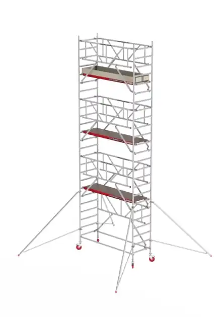 Altrex T411011 RS TOWER 41 PLUS-S Hauteur de travail 8,2m Bois 1.85 Safe-Quick