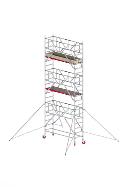 Altrex T415006 RS TOWER 41-S Hauteur de travail 7,2m Bois 1.85 Safe-Quick