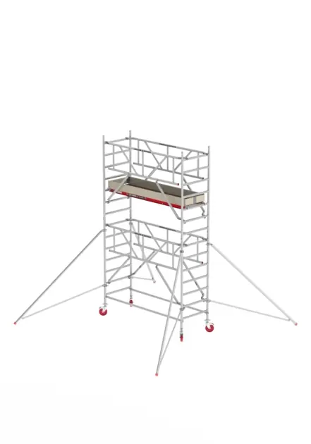 Altrex T415108 RS TOWER 41 PLUS-S Hauteur de travail 5,2m Bois 2.45 Safe-Quick