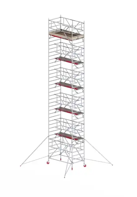 Altrex T420017 RS TOWER 42-S 12,2m hauteur de travail Bois 1.85 Safe-Quick