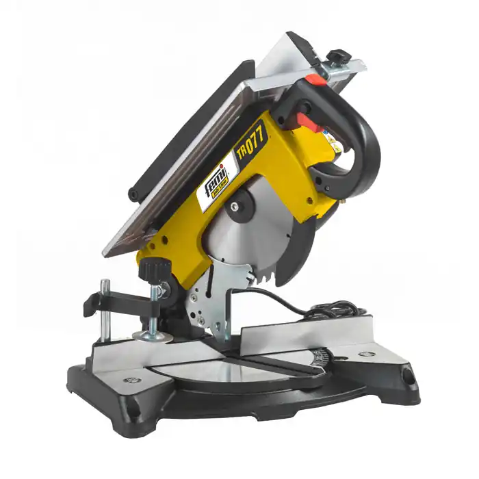 Femi 8426133 TR077 Tronçonneuse / scie à onglet avec guide de tronçonnage 1200W - 230V