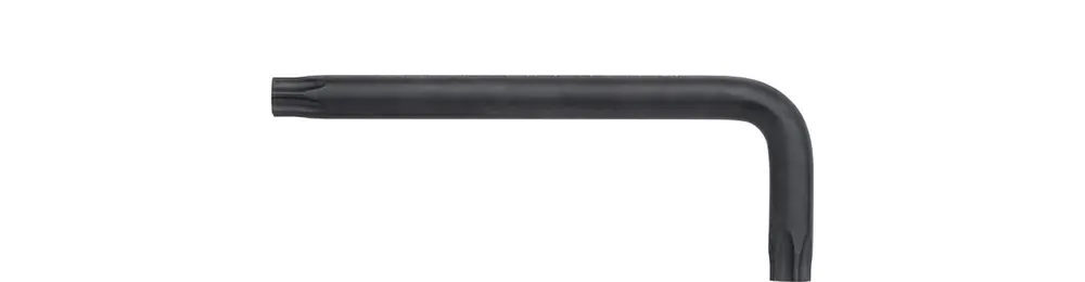 Wiha 01316 Clé à ergots courts TORX®, noircie chimiquement T20 x 62 mm, 23 mm
