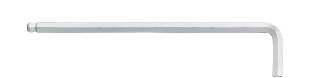 Wiha 01396 Clé à ergots à tête hexagonale chromée mate 3 mm x 128 mm, 23 mm