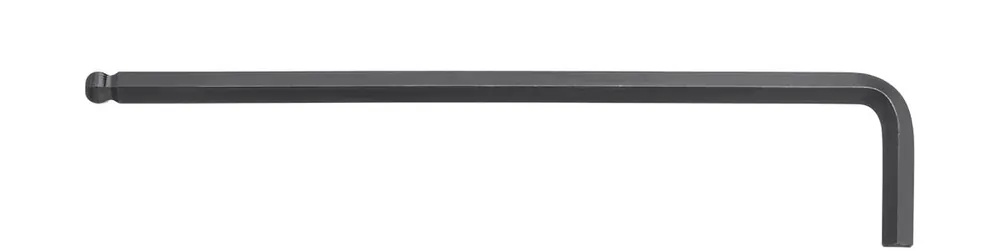 Wiha 03875 Clé Allen hexagonale à tête sphérique noircie chimiquement 10 mm x 231 mm, 50 mm