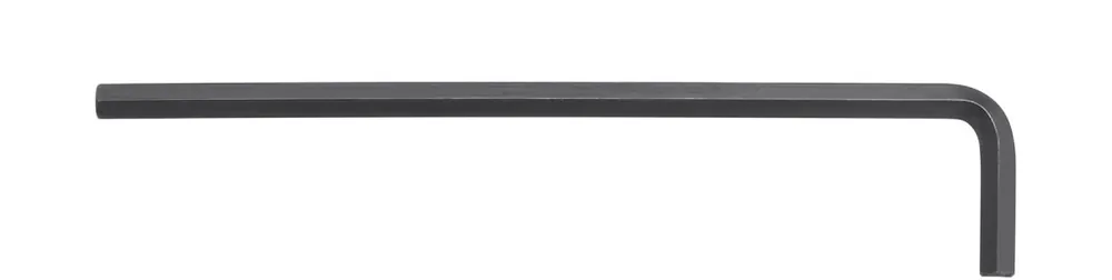 Wiha 06366 Clé Allen hexagonale chimique noire 6 mm x 184 mm, 38 mm