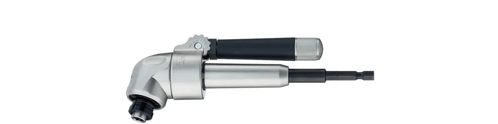 Wiha 32310 Tournevis d‘angle haute performance avec support à changement rapide 1/4" sous blister 165 mm