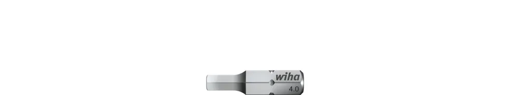 Wiha 39875 Embout standard hexagonal 25 mm 1/4" () 5,5