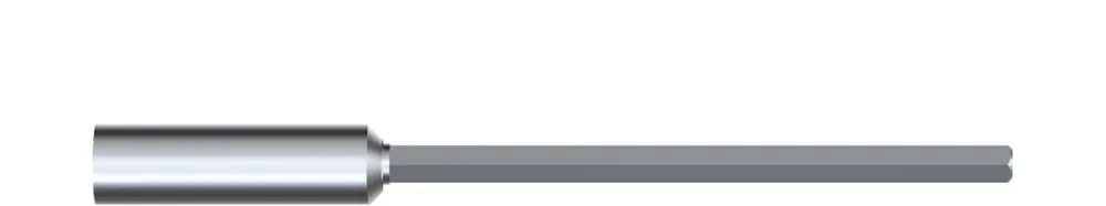 Wiha 40663 Extension 100 mm pour manche de tournevis ESD et MicroBits () 4, 4