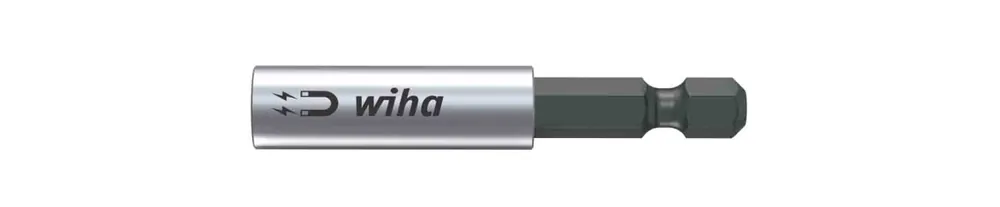 Wiha 41922 Porte-embout magnétique aimant extra fort 1/4" (41922) 60 mm