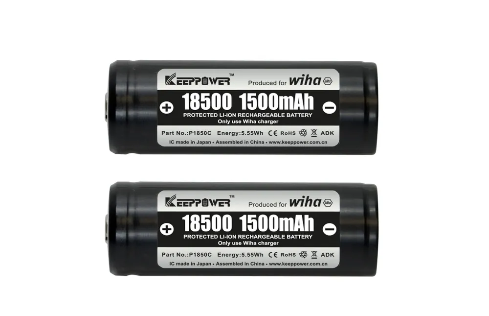Wiha 41914 Batterie 18500 Li-ion 2 pièces en boîte ()