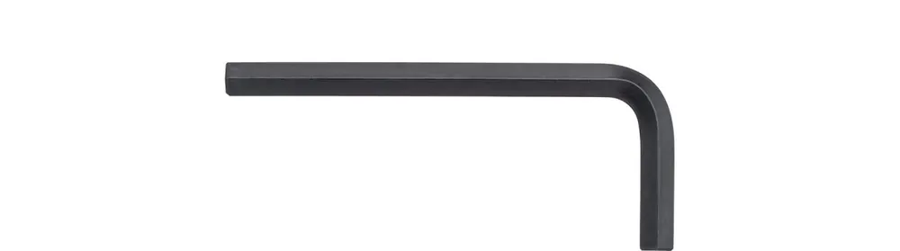 Wiha 01137 Clé hexagonale courte, noircie chimiquement () 14 x 151 mm, 70 mm