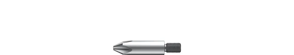 Wiha 01943 Embout avec filetage Phillips M5 () PH2 x 45 mm