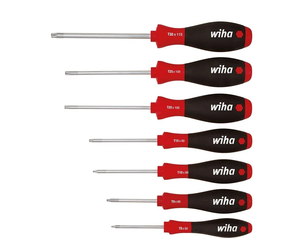 Wiha 01299 Jeu de tournevis SoftFinish TORX® 7 pièces ()