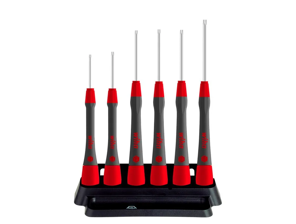 Wiha 42997 Jeu de tournevis PicoFinish® TORX® 6 pièces avec support