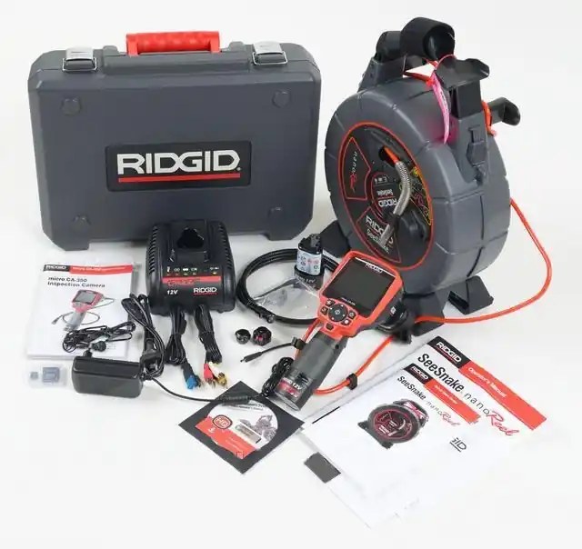 Ridgid 40823 NanoReel Reel N85S avec caméra d‘‘inspection micro CA-350