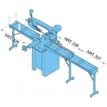Femi 7133704 327 Module supplémentaire de support de rouleau