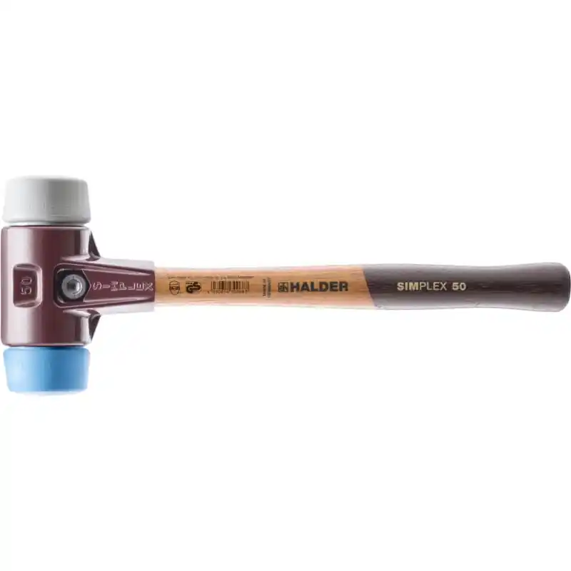 Halder 3013.050 3013050 Marteau SIMPLEX TPE-MID/soft, 50 mm
