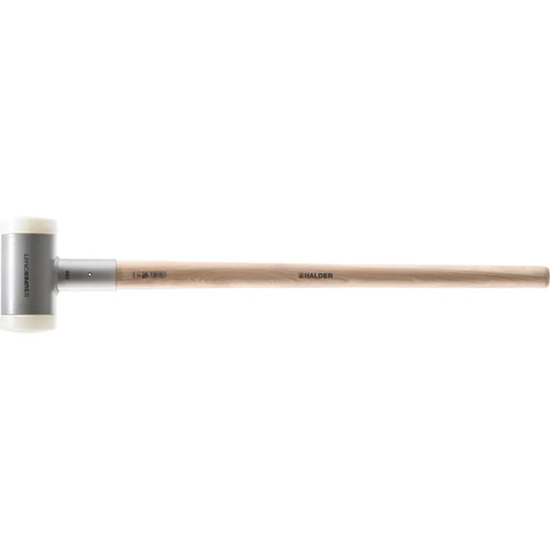 Halder 3366.081 3366081 masse, sans recul, 4kg. Nylon 80 mm