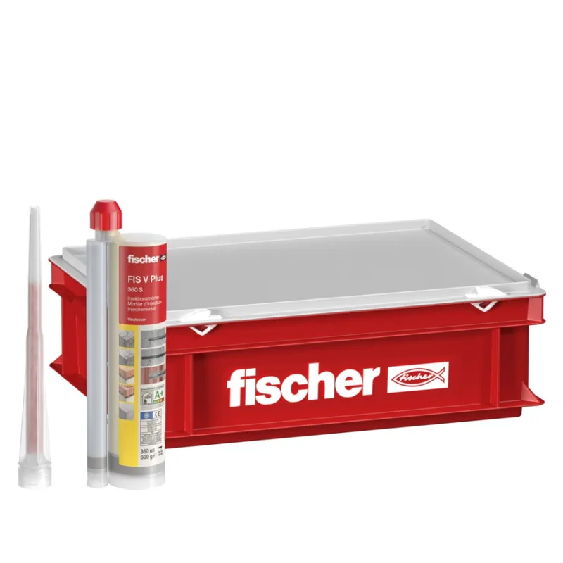 Fischer 558769 92430 Mortier d‘injection FIS V Plus 360 S 10 cartouches en caisse