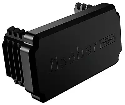 Fischer 538746 Couvercle AK 17 pour rail de montage FLS 17 100 pièces