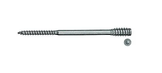 Fischer 512992 Vis d‘écartement ASL 6 x 200 acier zingué 100 pcs.
