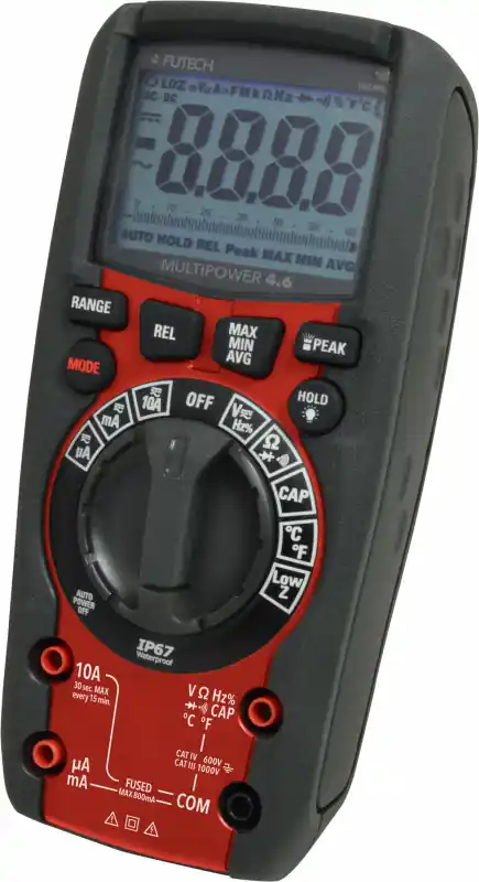 Futech 400.46 Multimètre Multipower 4.6