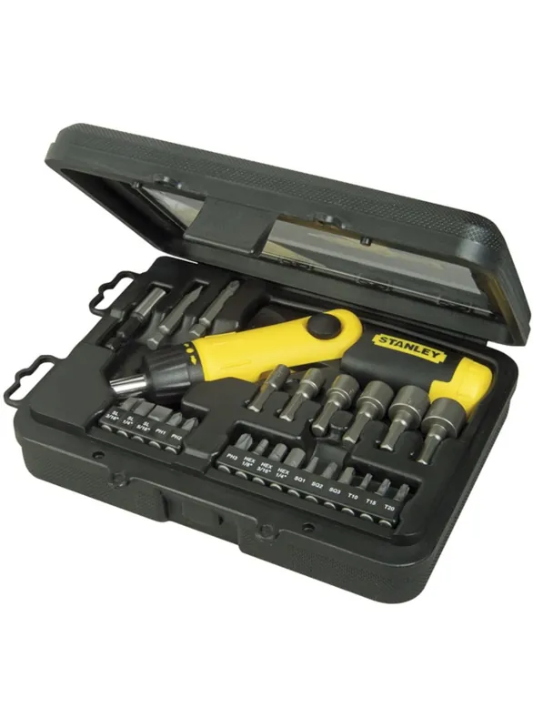 Stanley 0-63-022 Bitset Expert Pro 1/4" - Bithouder (61 delig)