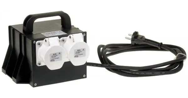 Eurolux 57.080.02 Transformateur de sécurité 42V 315Va pour éclairage Eurolux 42 volts