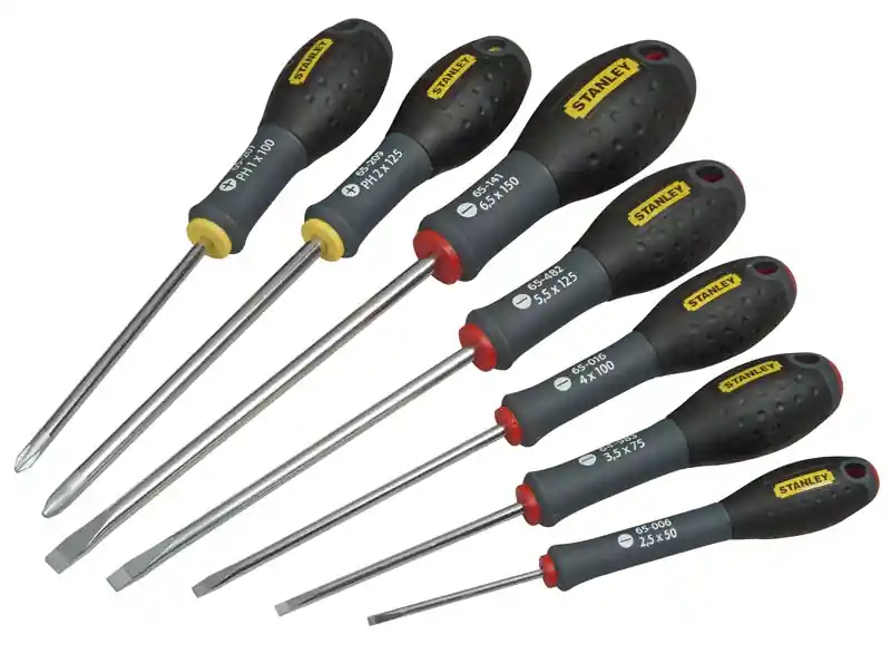 Stanley FMHT0-62627 FatMax Jeu de tournevis 7 pièces parallèles/PH