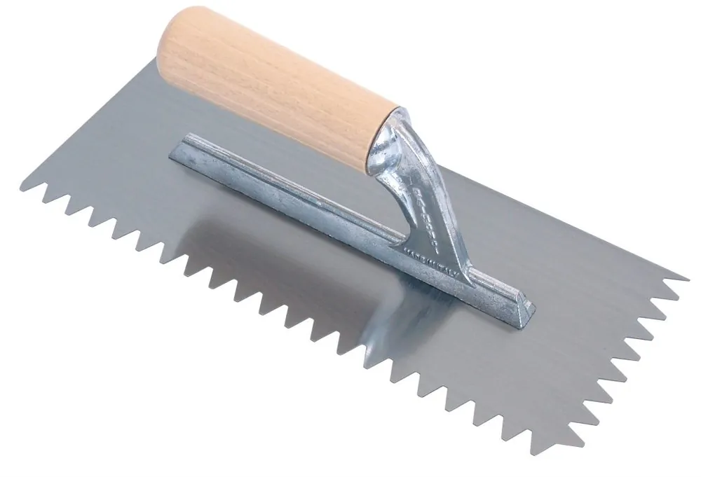 Raimondi RA183V9 Peigne à colle Dents en V 9 x 9 mm Manche en bois