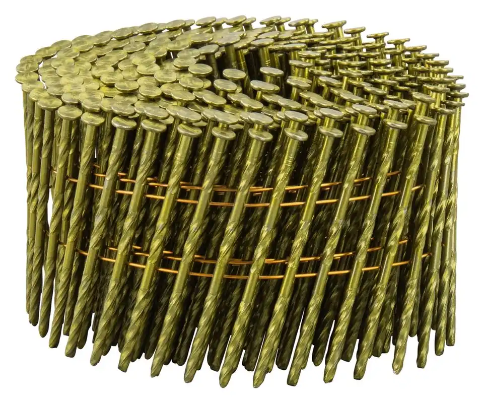 Makita Accessoires F-31269 Goujons sur rouleau plat 2.5 x 65 mm Galva noué vierge/enrobé jaune 8100 pcs.