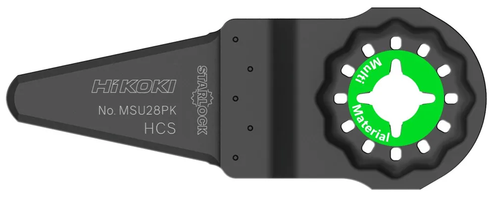 HIKOKI Accessoires 782783 Lame d‘outil multi-matériaux HCS STARLOCK MSU28PK