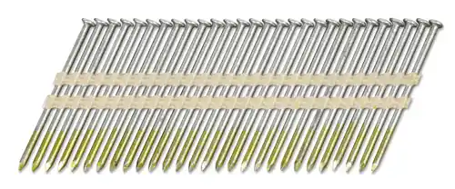 HIKOKI Accessoires 753641 Clous Tête en O 2.8x50mm 21° annelés vierges (3000 pièces)
