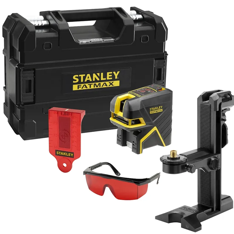 Stanley FMHT1-77414 FatMax Cross Line + 2 Point Laser RED