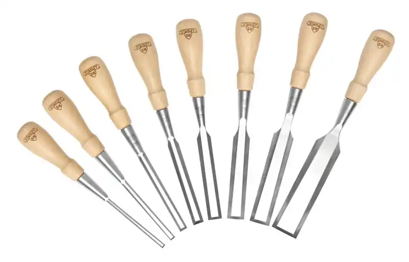 Stanley 1-16-793 Set de ciseaux à bois Sweet Heart 8-Piece