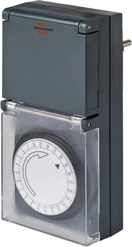 Brennenstuhl 1506460 Interrupteur horaire MZ 44 DE IP44