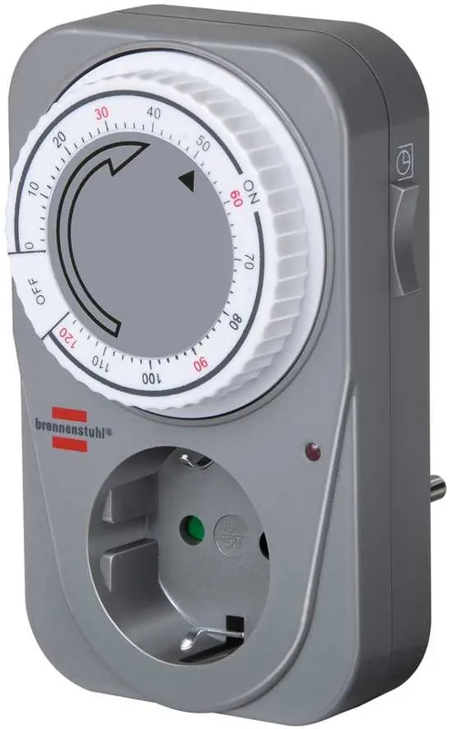 Brennenstuhl 1506590 Compte à rebours mécanique MC 120