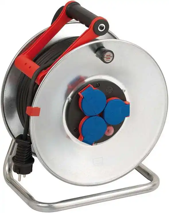 Brennenstuhl 1198590 Garant S IP44 enrouleur de câble 50m AT-N05V3-F 3G1,5 noir
