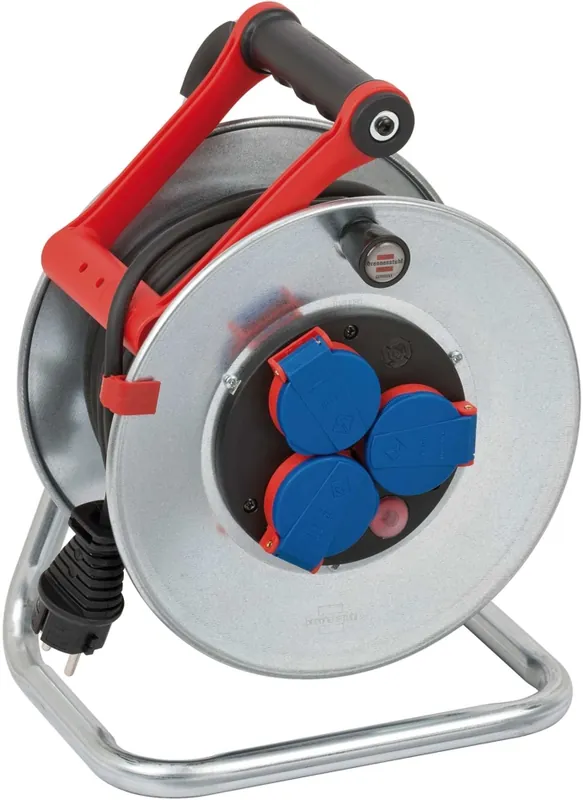 Brennenstuhl 1198580 Garant S IP44 enrouleur de câble 25m AT-N05V3-F 3G1,5 noir