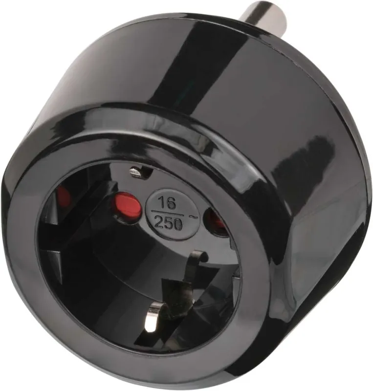 Brennenstuhl 1508460 Adaptateur de voyage avec mise à la terre => Afrique du Sud, Inde