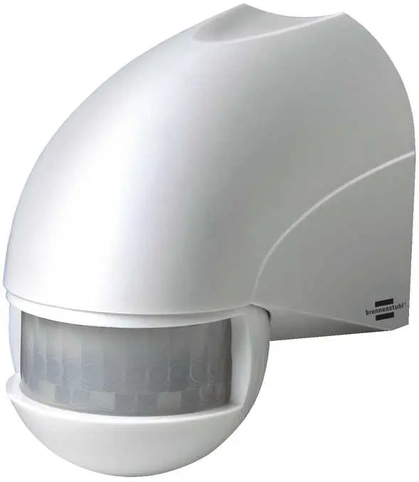 Brennenstuhl 1170900 Détecteur de mouvement infrarouge PIR 180 IP44 Blanc