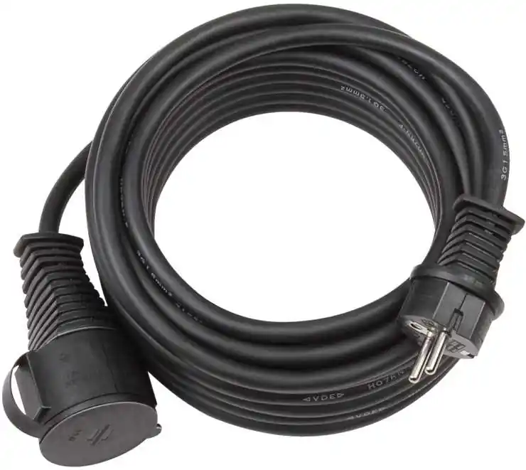 Brennenstuhl 1167810 Rallonge pour chantiers IP44 10m noir H07RN-F 3G1.5
