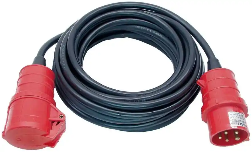 Brennenstuhl 1167730 Câble d‘extension CEE IP44 30m noir H07RN-F 5G1,5 5-pole 16A