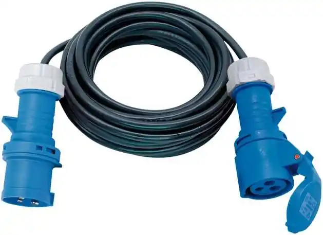 Brennenstuhl 1167650110 Rallonge CEE 230V IP44 10m H07RN-F 3G1,5 Fiche et connecteur CEE 230V/16A