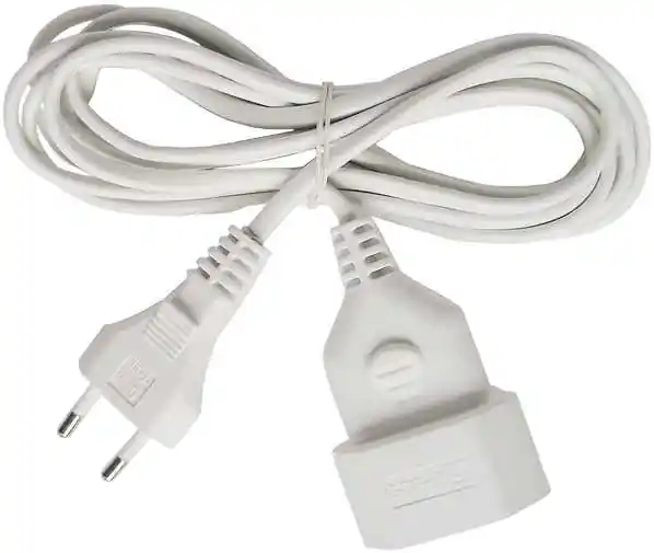 Brennenstuhl 1161660 Rallonge plastique 3m blanc H03VV H2-F 2x0.75