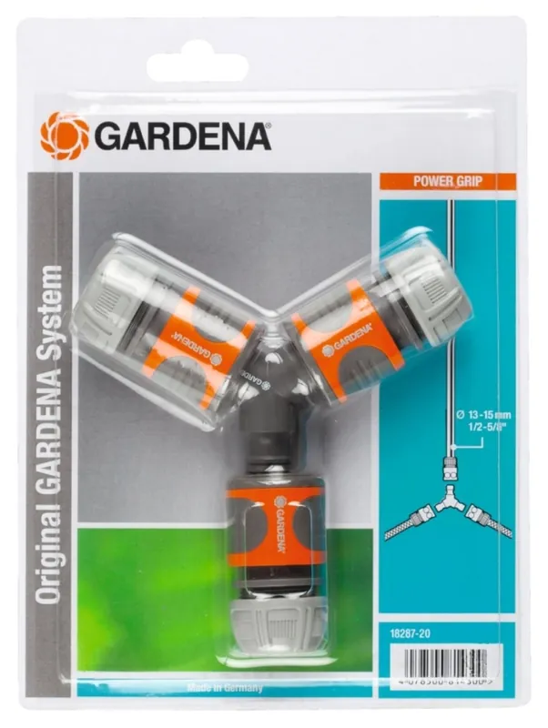 Gardena 18287-20 Jeu de 3 voies 13 mm 1/2