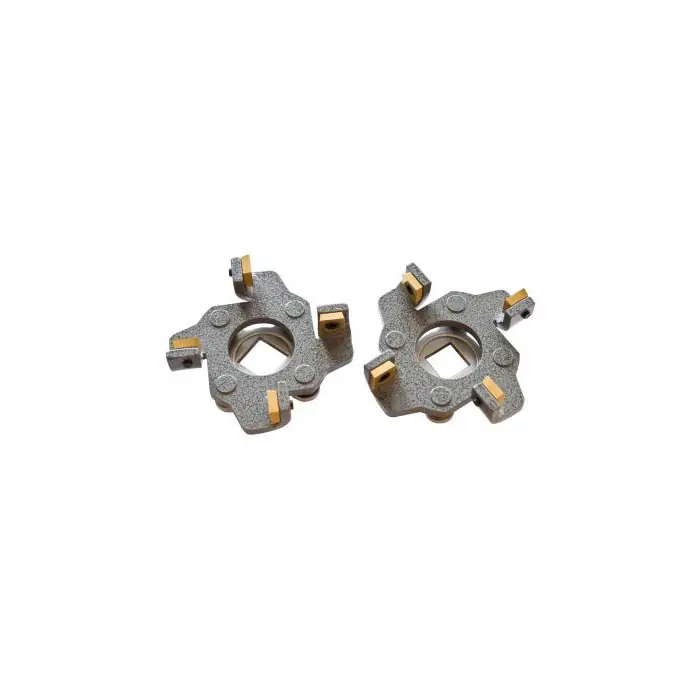 Baier 73379 Roue à godets HM avec couteaux insérés set pour le BFF 222